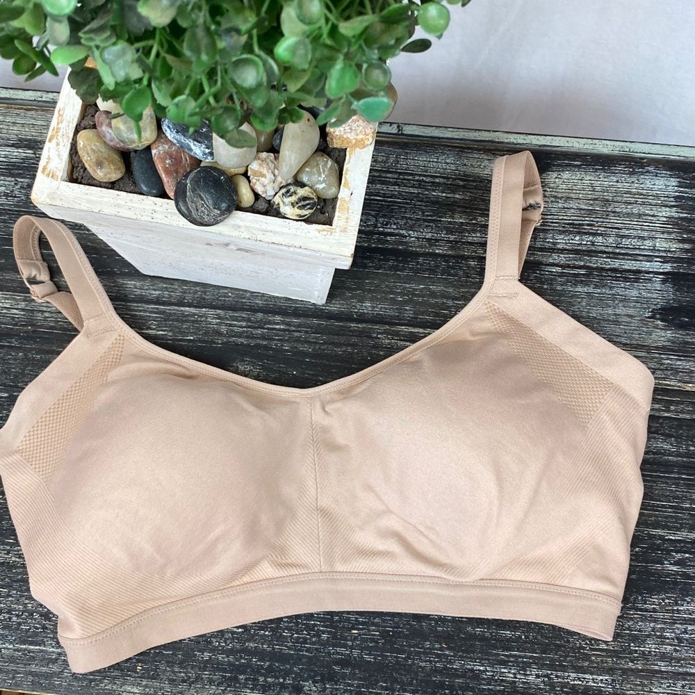 True & Co. Nude Contour Wire Free Bra XL